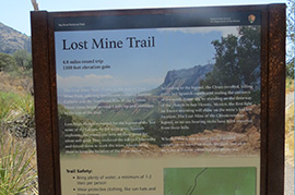 Lost Mine Trail