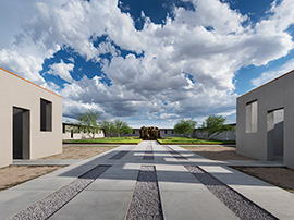 Robert Irwin’s installation