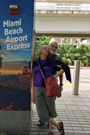 Heading for Miami Beach