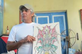 El Carmen carrozas (float) workshop