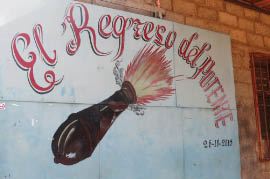 El Carmen carrozas (float) workshop