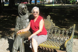 Snuggling with John Lennin