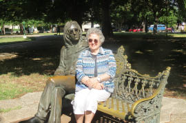 Snuggling with John Lennin