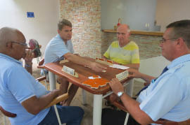 Dominos at Club Melen