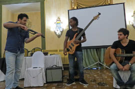 Dominos at Club Melen