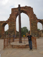 Iron pillar that never rusts