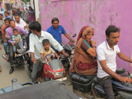 Backstreets in Shahpura
