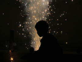 Divali Rooftop Fireworks