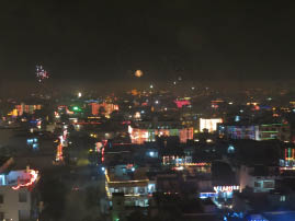 Diwali Fireworks over Jaipur