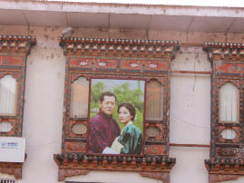 King and Queen of Bhutan