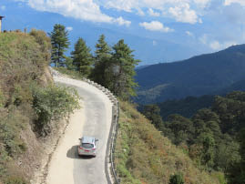The Road to Punakha