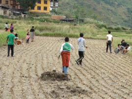 Hike to Chimi Lhakhang