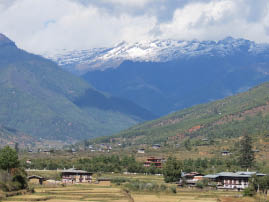 Arriving in Paro