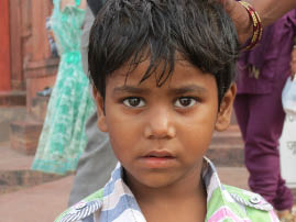 Boy at Jama Masjid