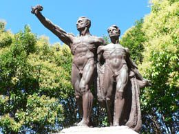 Statues in Stresa