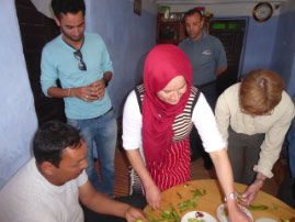 Home Visit in Houmer Village