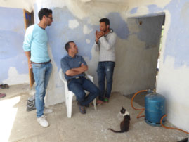 Home Visit in Houmer Village