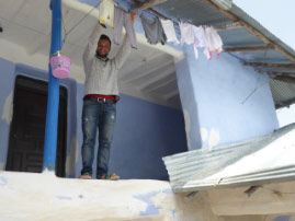 Home Visit in Houmer Village