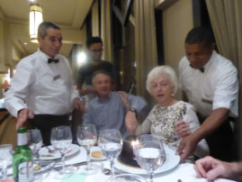 Celebration Dinner at the hotel