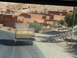 Over the High Atlas Mountains