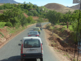 Over the High Atlas Mountains