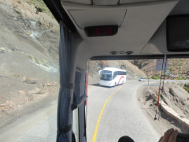 Over the High Atlas Mountains