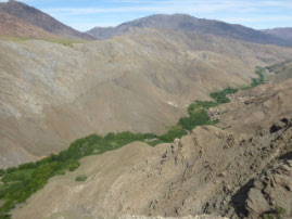 Over the High Atlas Mountains