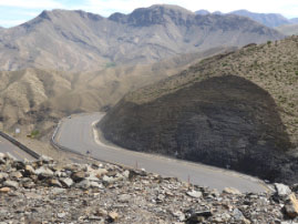 Over the High Atlas Mountains