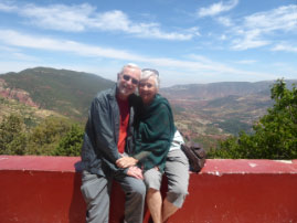 Over the High Atlas Mountains