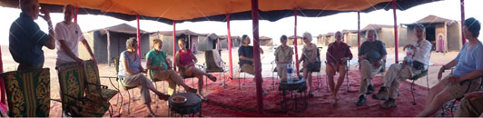 Discussion in the Desert