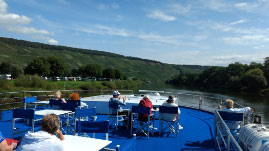 Cruising along the Mosel River