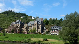 Cruising along the Mosel River