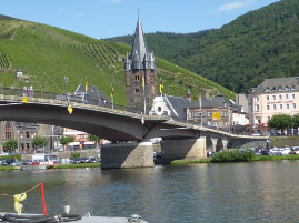 Cruising along the Mosel River