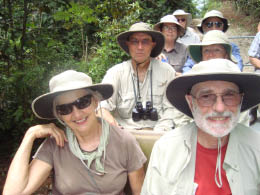 Bill and Nancy heading for Shaman