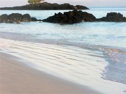 Last look at the beach