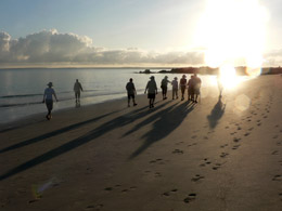 Heading back to the panga one last time