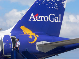 Our plane back to Quito