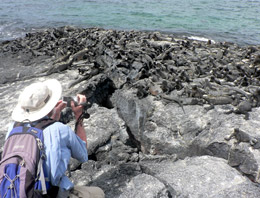 Bill with his video camera