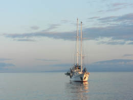 A "classic" tourist boat