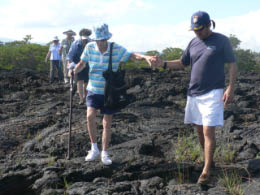 The captain and Frances