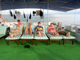 Resting after a tough day