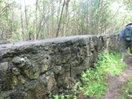 Wall separating males and females
