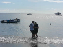 "You will go in, whether you're ready or not!"