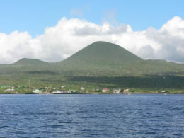 View of Floerana from our boat
