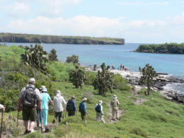 Heading toward the panga