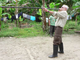 Bill's bull's eye shot