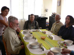 Our home-hosted lunch