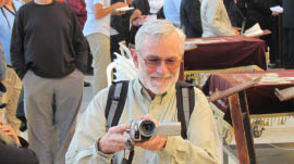 Bill videotaping everything in sight