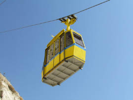 Cable car to the grottos