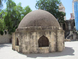Quarters for the Ethiopian monks